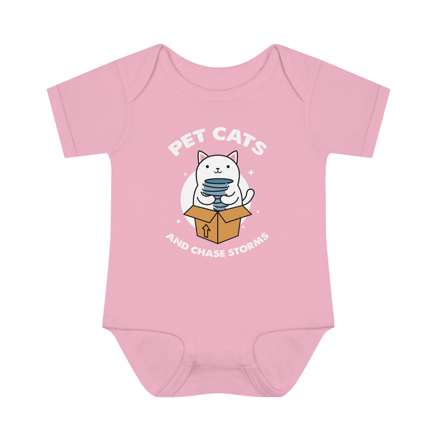 Pet Cats and Chase Storms Infant Bodysuit