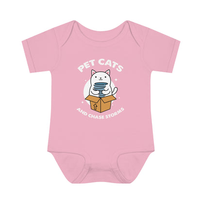 Pet Cats and Chase Storms Infant Bodysuit