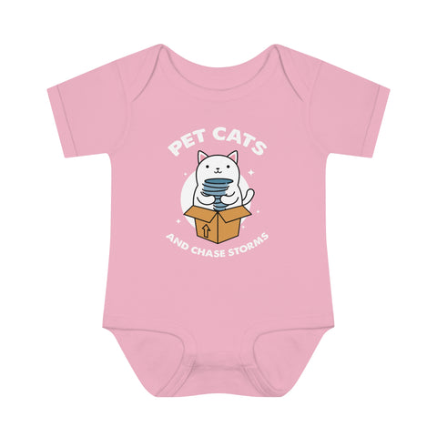 Pet Cats and Chase Storms Infant Bodysuit