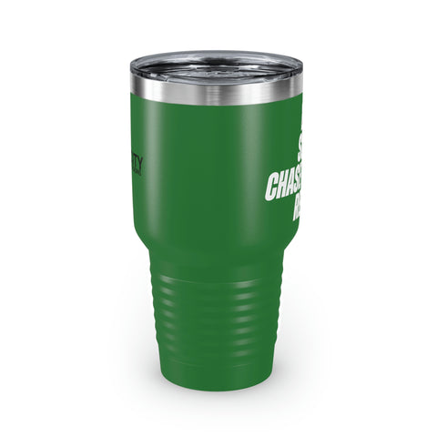 Eat, Sleep, Chase Storms, Repeat Tumbler, 30oz