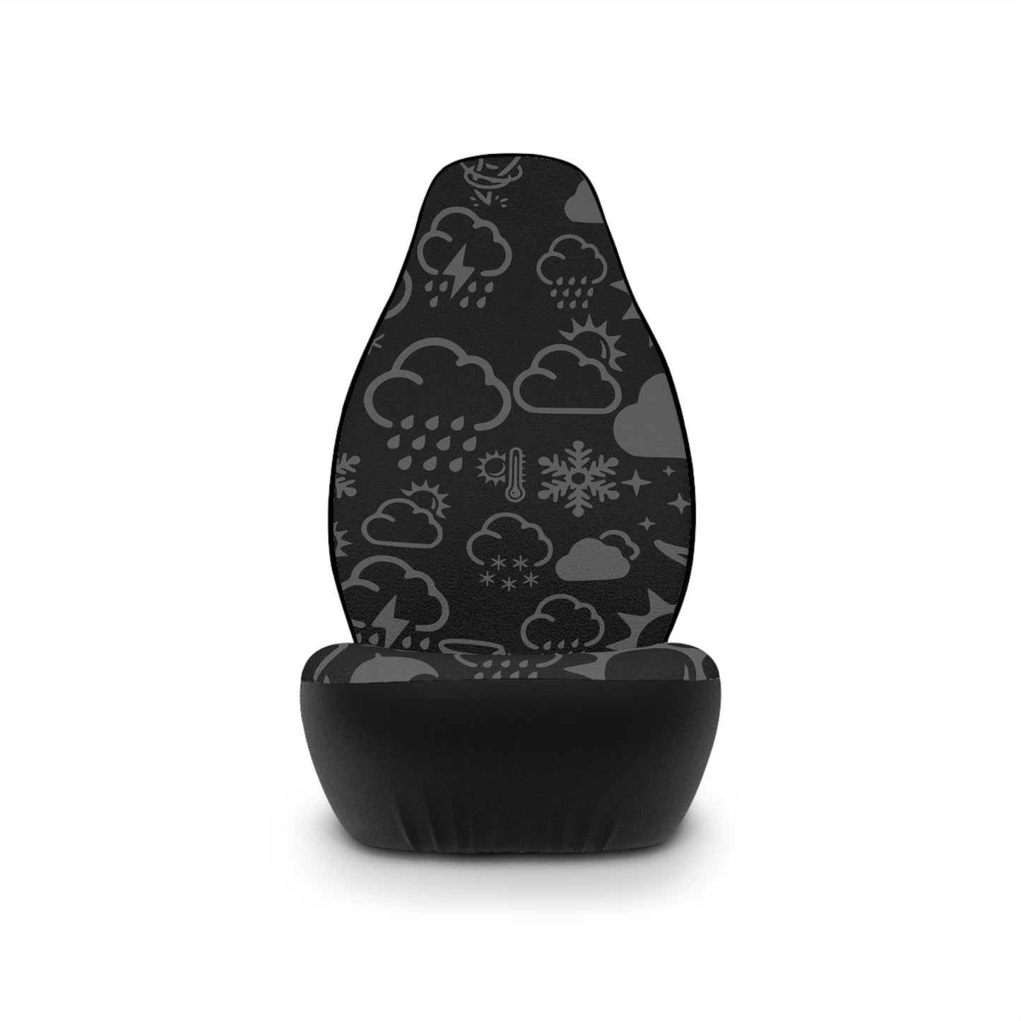 Wx Icon (Black/Gray) Car Seat Covers