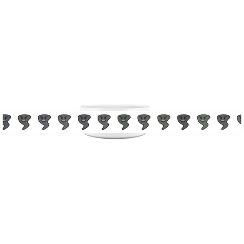 Tornado Emoji Pet Bowl