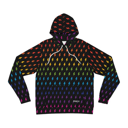 Lightning (Black/Rainbow) Hoodie