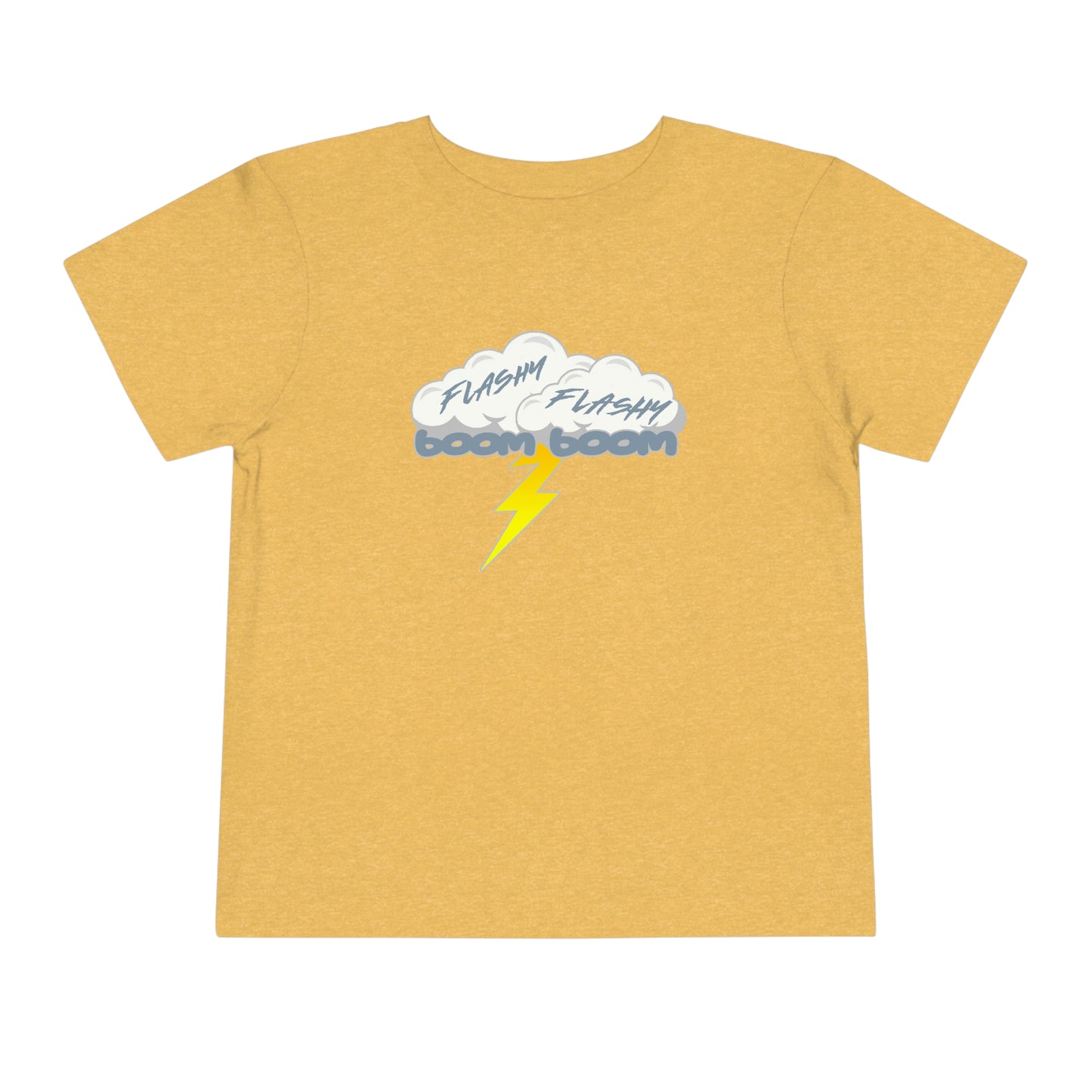 Flashy Flashy Boom Boom Toddler Tee