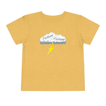 Flashy Flashy Boom Boom Toddler Tee