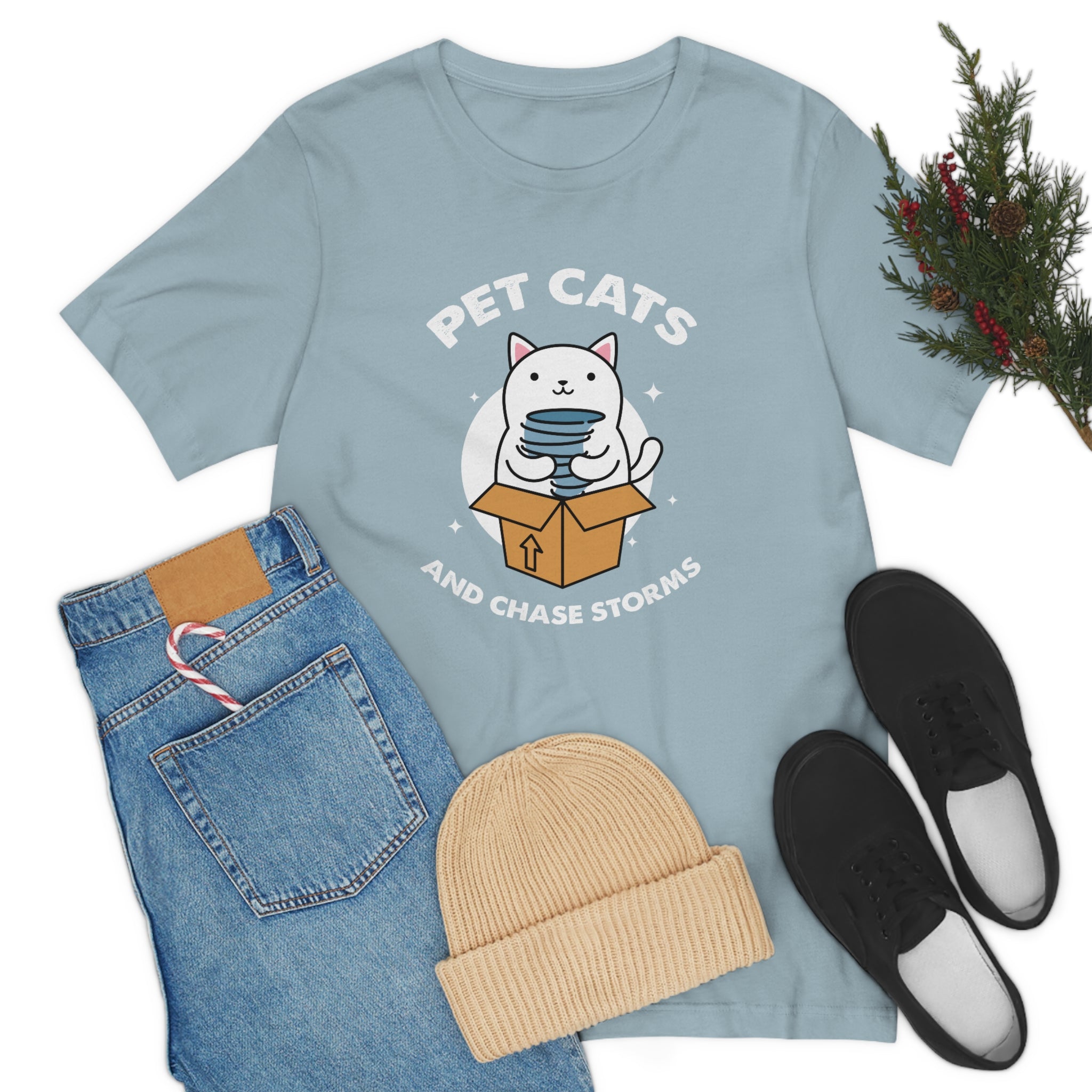 Pet Cats and Chase Storms Tee 