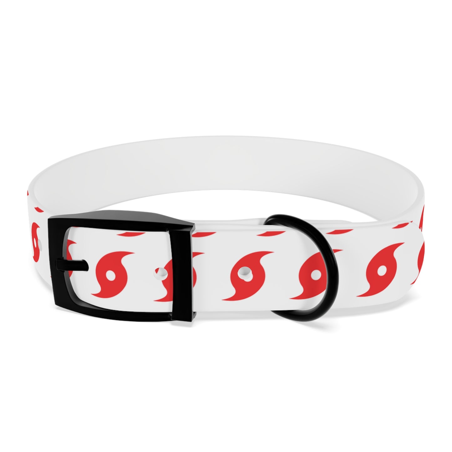 Hurricane Icon (Red) Dog Collar