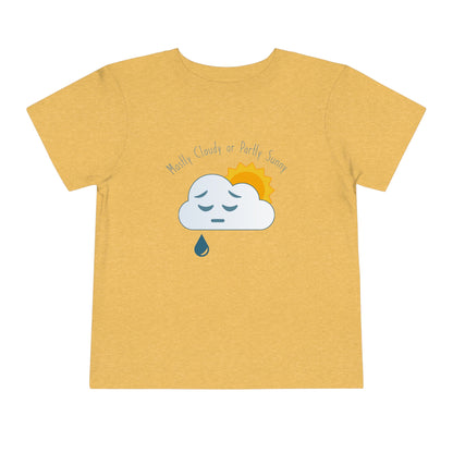 Mostly Cloudy Toddler Tee