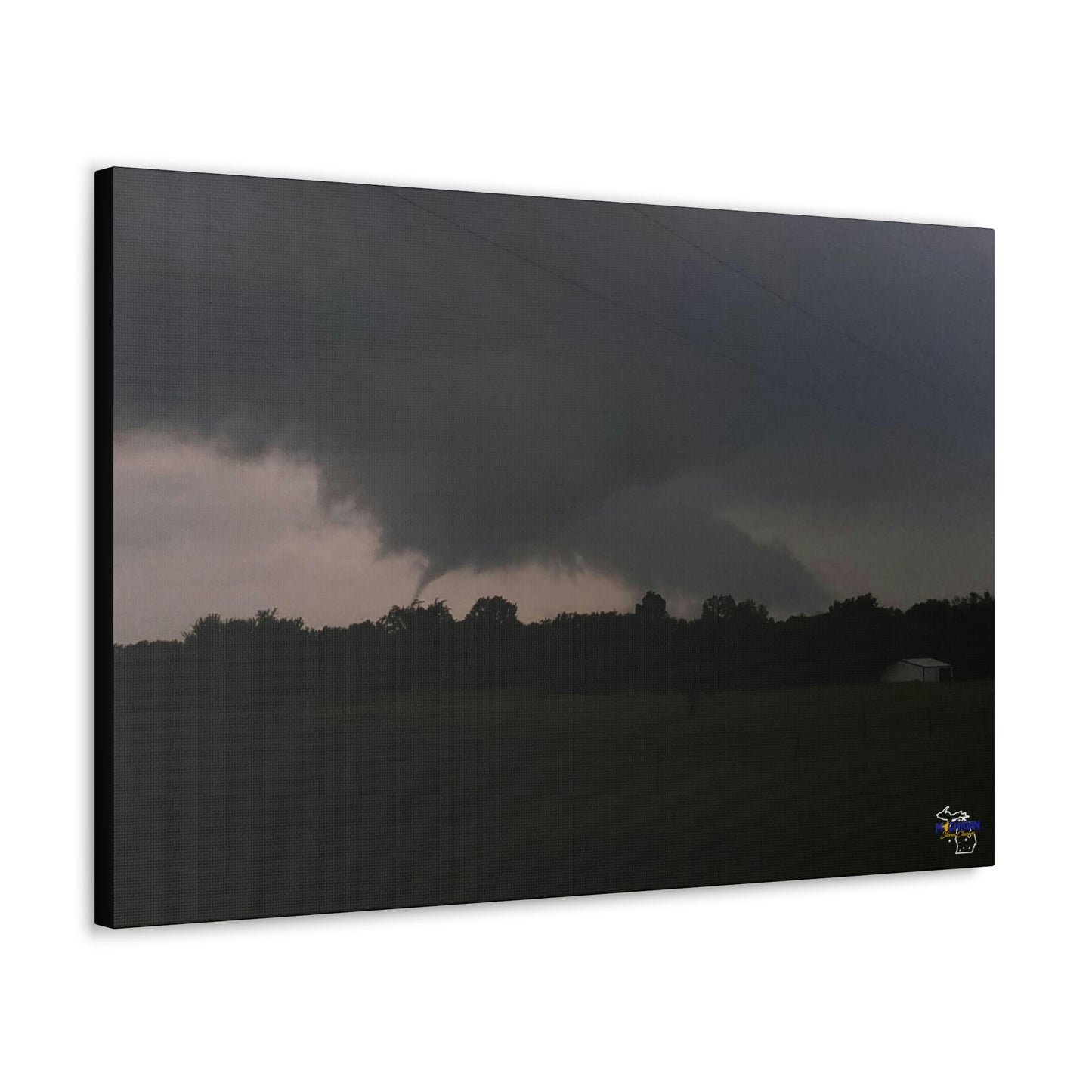 Small Missouri Tornado & Wall cloud