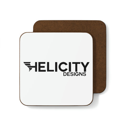 Helicity Designs Hardboard Back Coaster