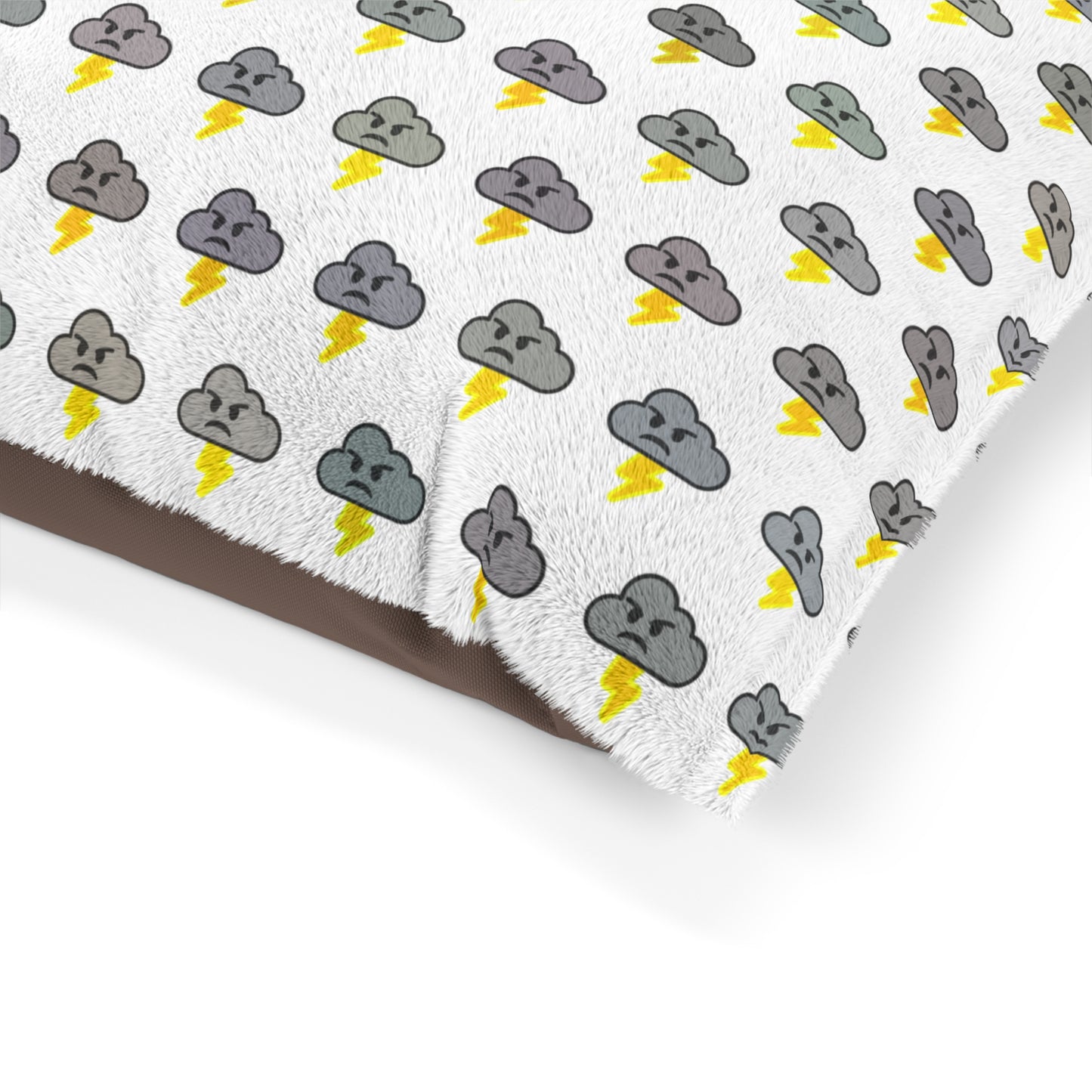 Storm Emoji Pet Bed