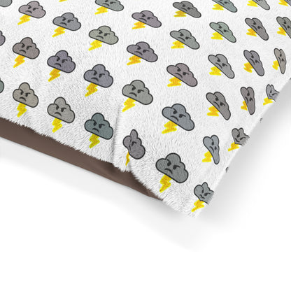 Storm Emoji Pet Bed