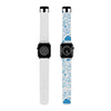 Wx Icon (White/Blue) Watch Band for Apple Watch