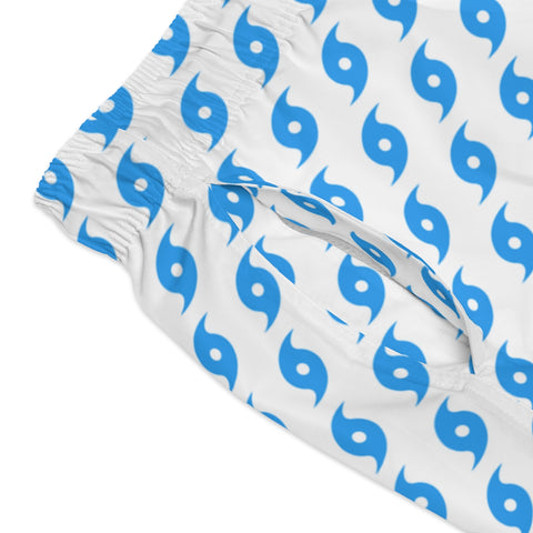 Hurricane (White/Blue) Swim Trunks