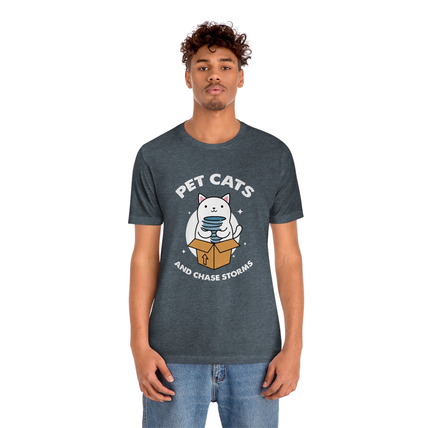 Pet Cats and Chase Storms Tee