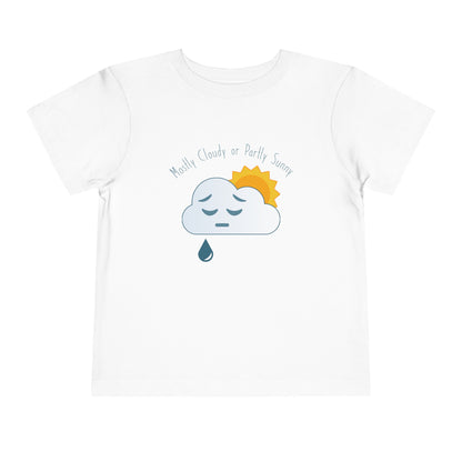 Mostly Cloudy Toddler Tee