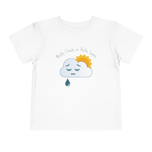 Mostly Cloudy Toddler Tee