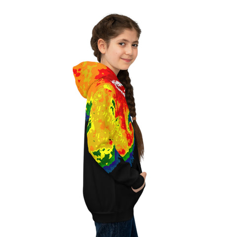 Radar Print Children's Hoodie