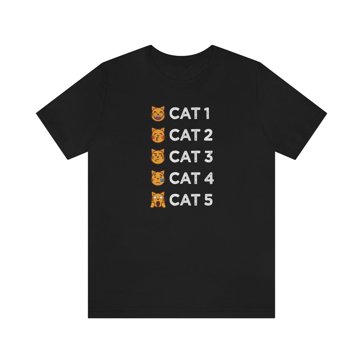 Hurricane Cat-egories Tee