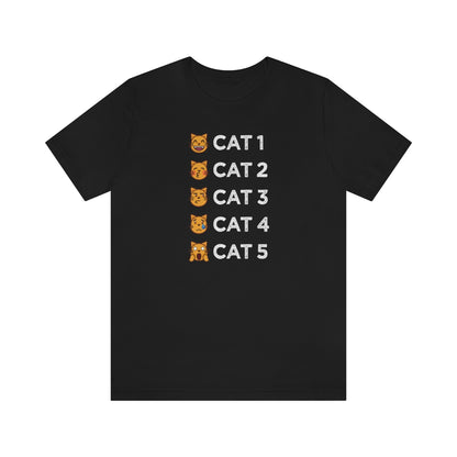 Hurricane Cat-egories Tee