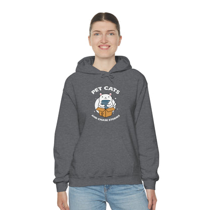 Pet Cats and Chase Storms Hoodie