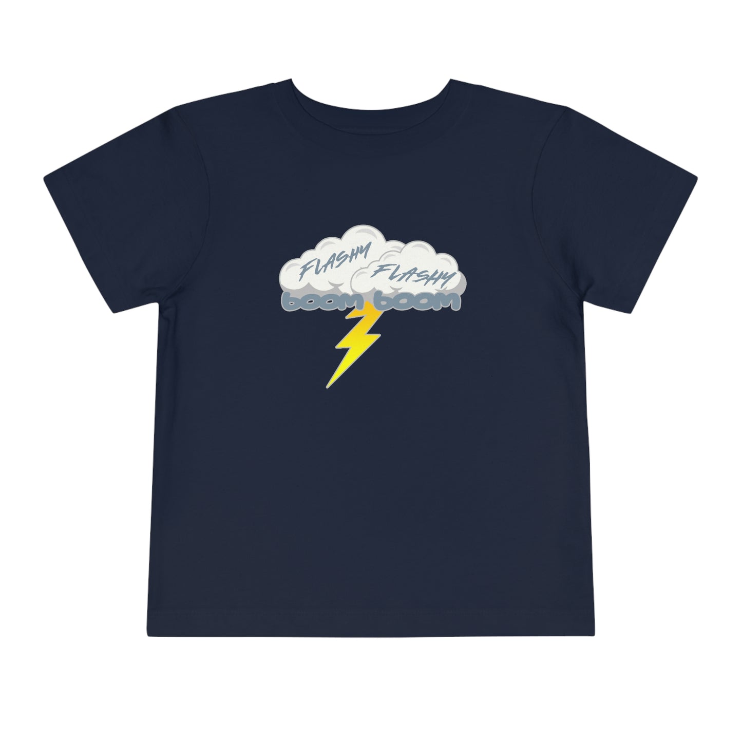 Flashy Flashy Boom Boom Toddler Tee