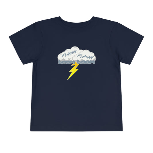 Flashy Flashy Boom Boom Toddler Tee