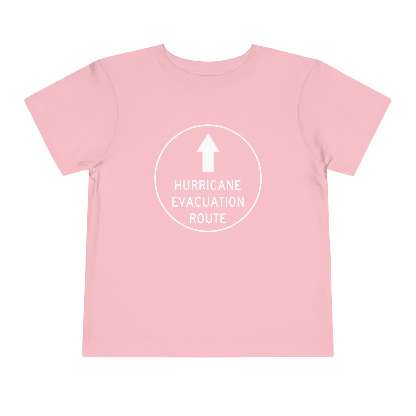 Hurricane Evacuation Route Toddler Tee