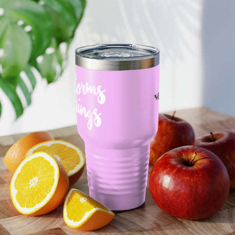 Catch Storms, Not Feeelings Tumbler, 30oz