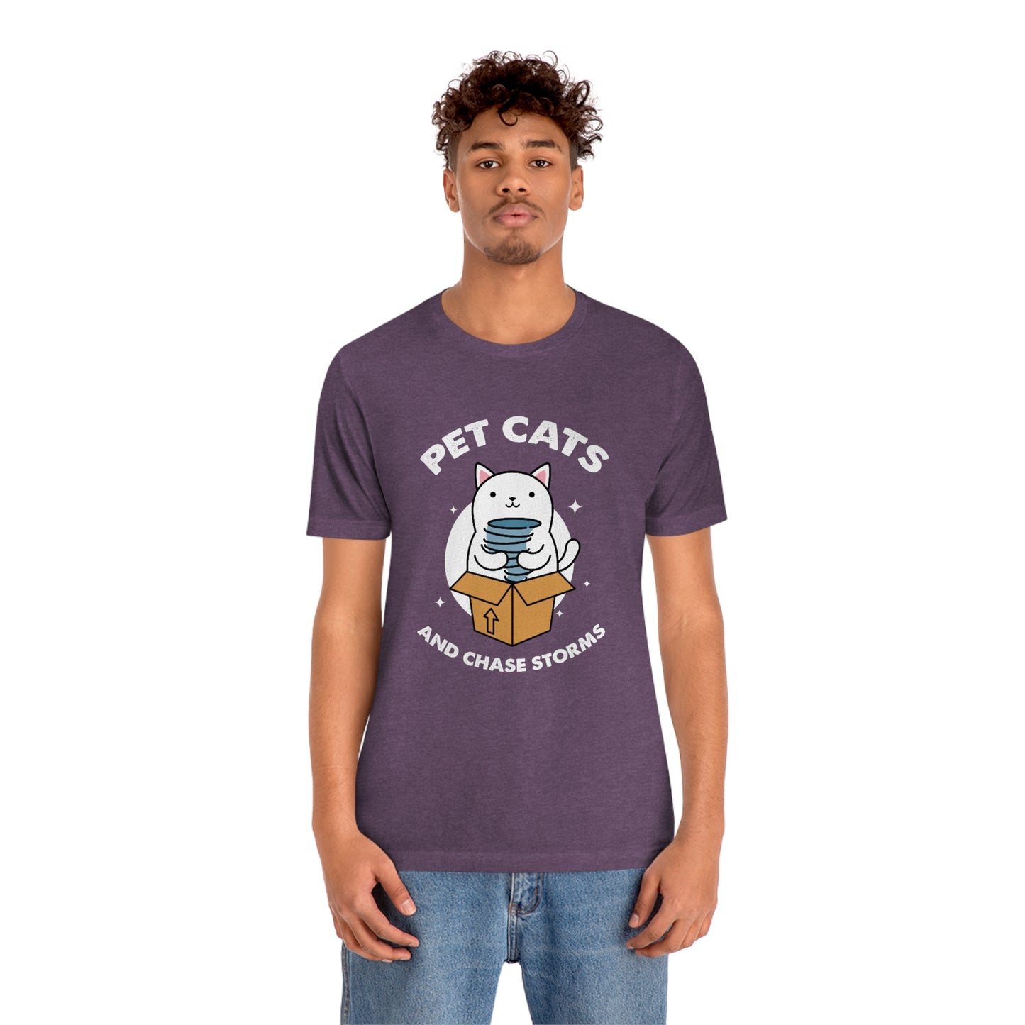 Pet Cats and Chase Storms Tee