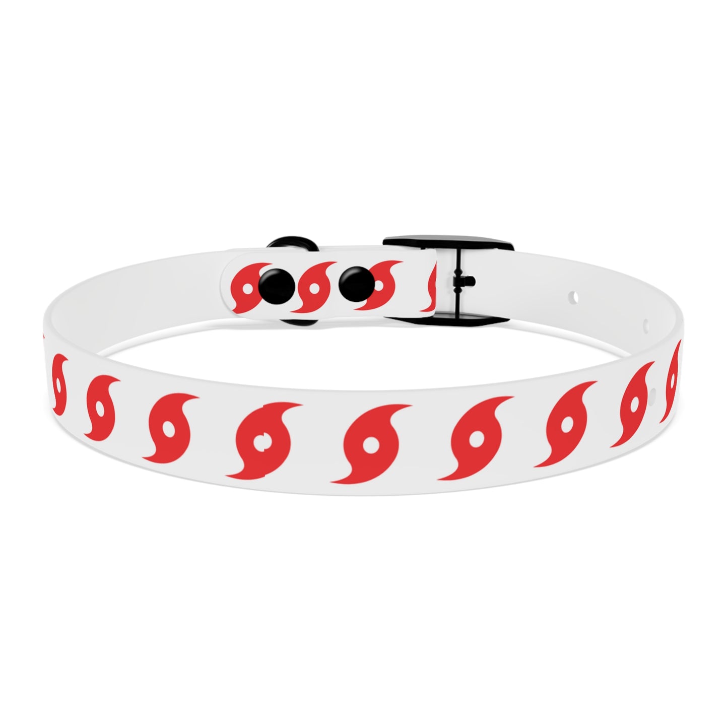 Hurricane Icon (Red) Dog Collar