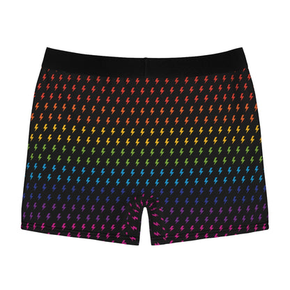 Lightning (Black/Rainbow) Boxer Briefs