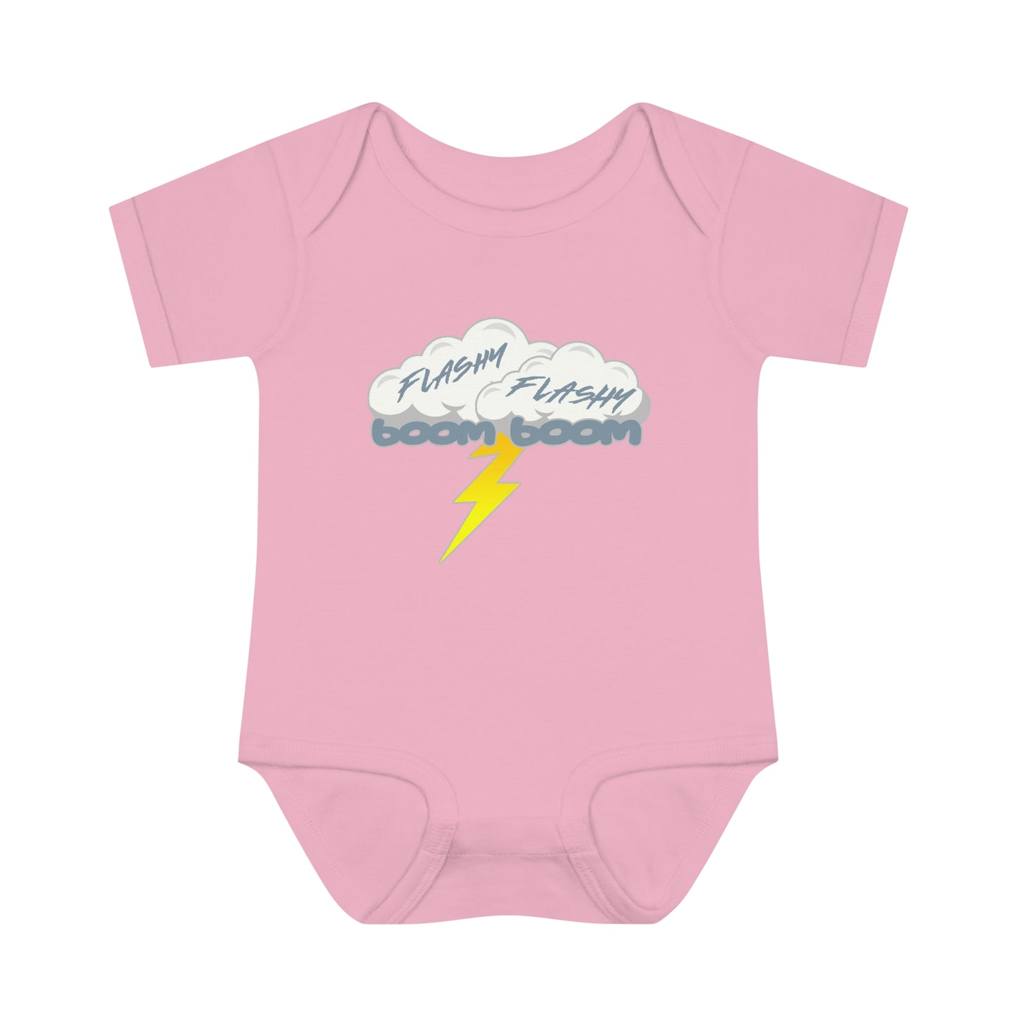 Flashy Flashy Boom Boom Infant Bodysuit