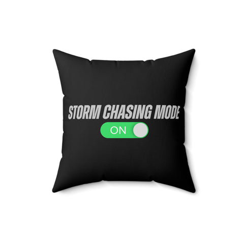 Storm Chasing Mode: ON Throw Pillow