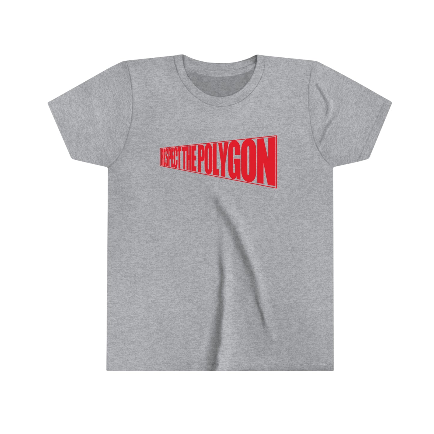 Respect The Polygon Kids Tee