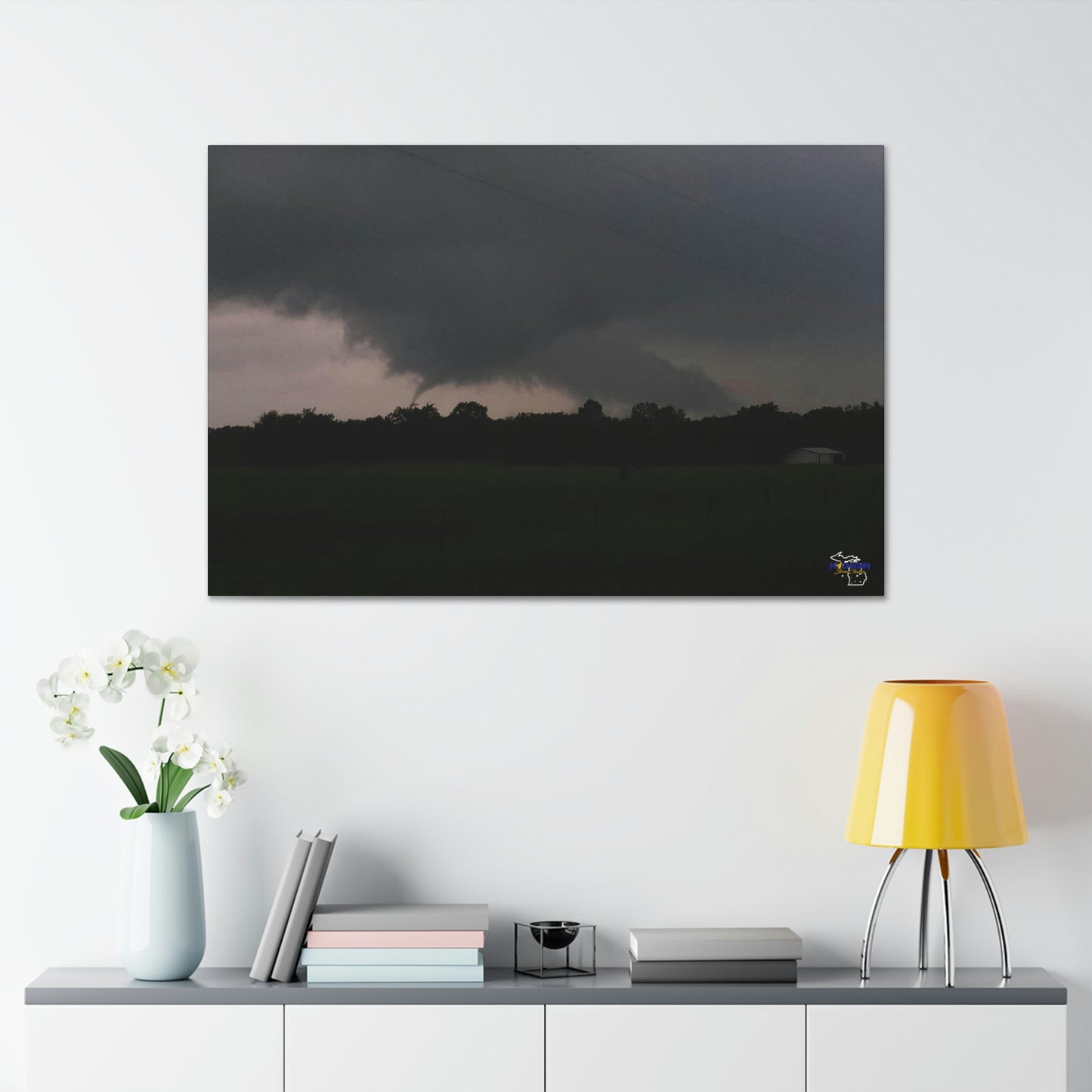 Small Missouri Tornado & Wall cloud