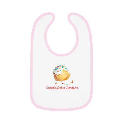 Cupcake Debris Signature Bib