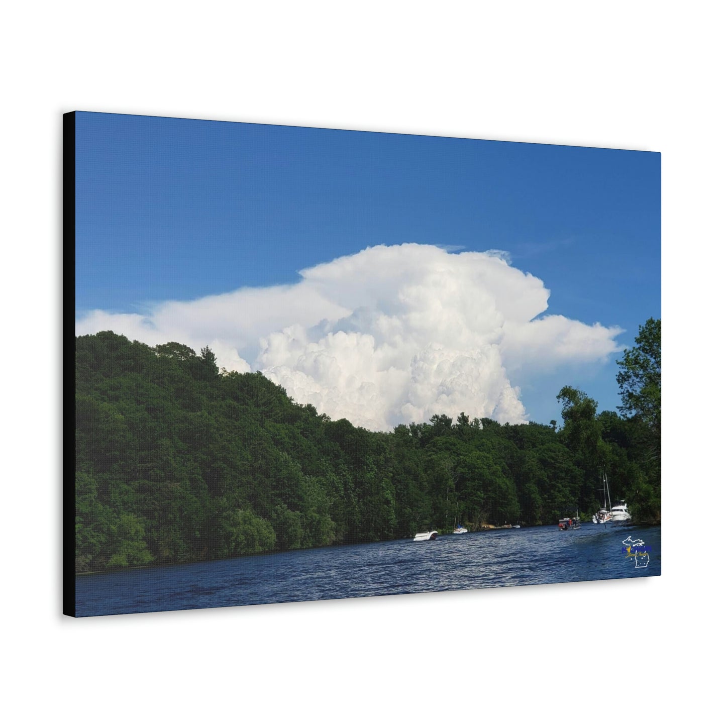 Low-Topped Michigan Storm from the River