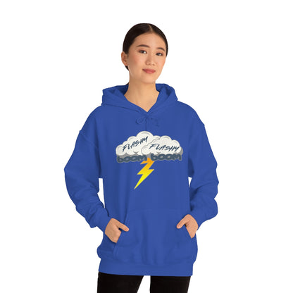 Sudadera con capucha Flashy Flashy Boom Boom 