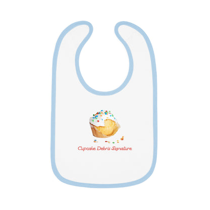 Cupcake Debris Signature Bib