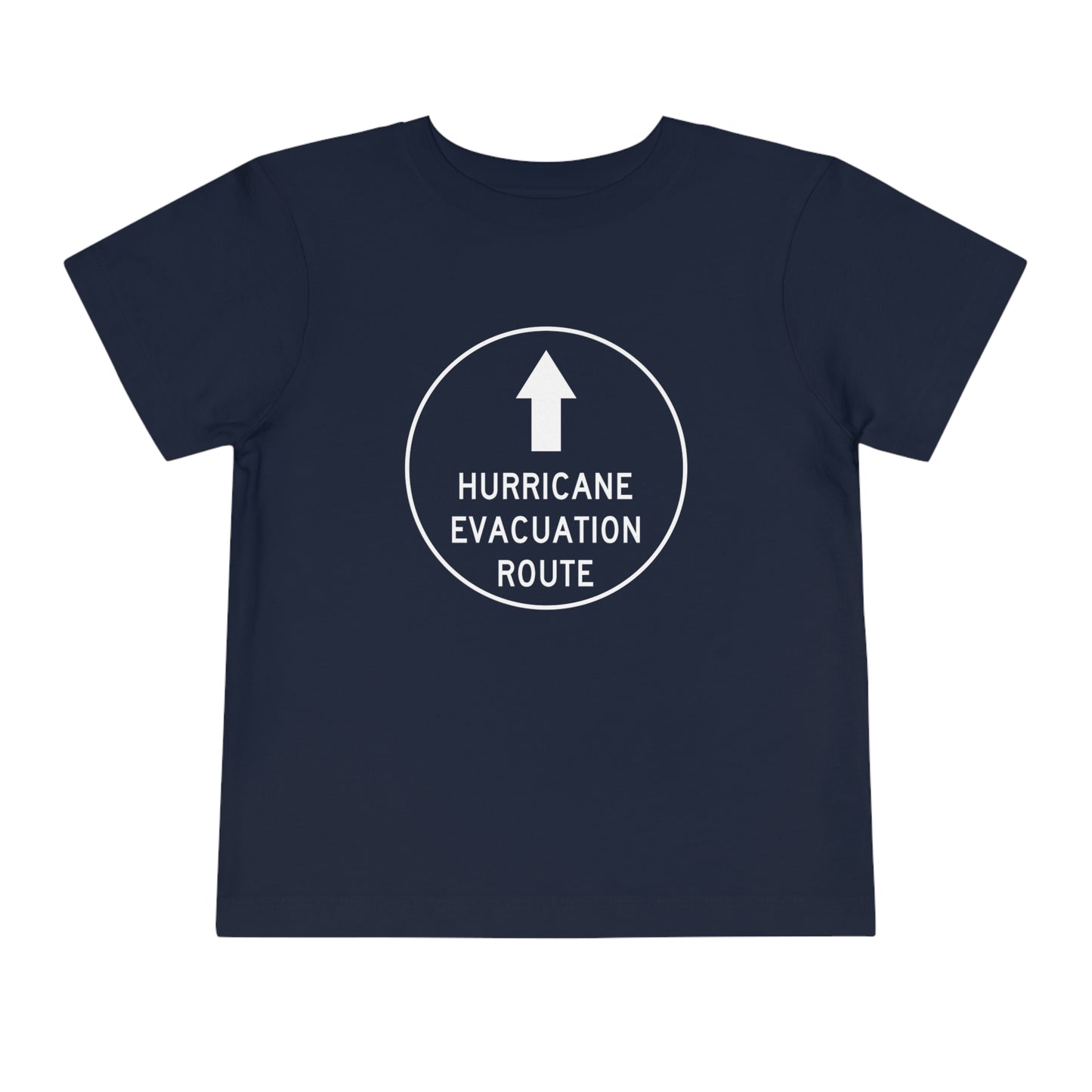 Hurricane Evacuation Route Toddler Tee