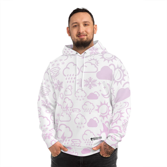 Sudadera con capucha Wx Icon (blanco/rosa) 