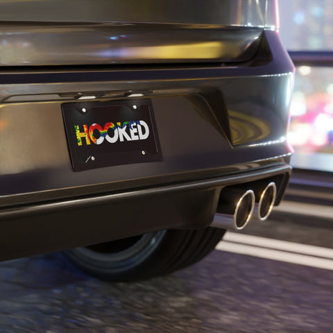 Hooked License Plate