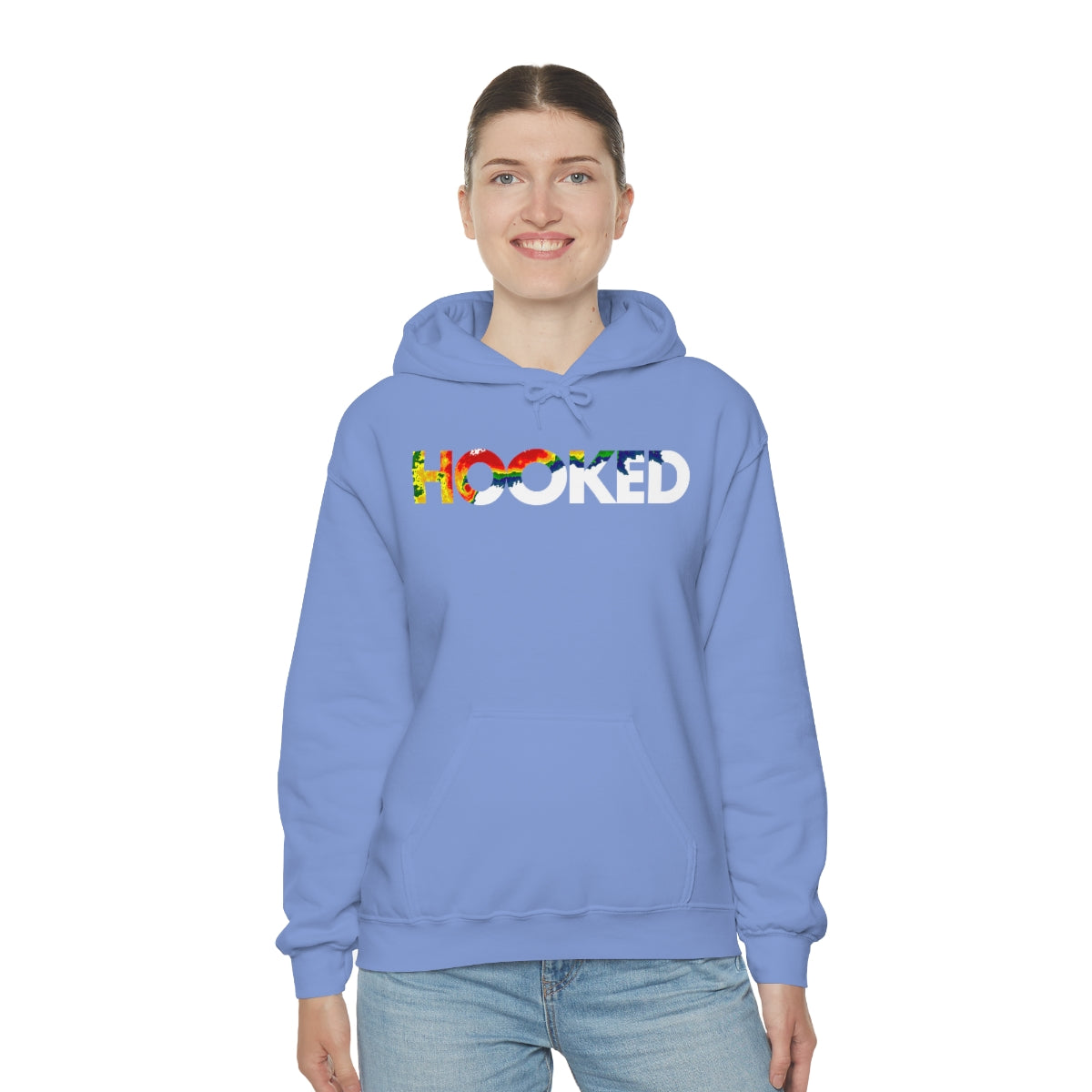 Sudadera con capucha enganchada  