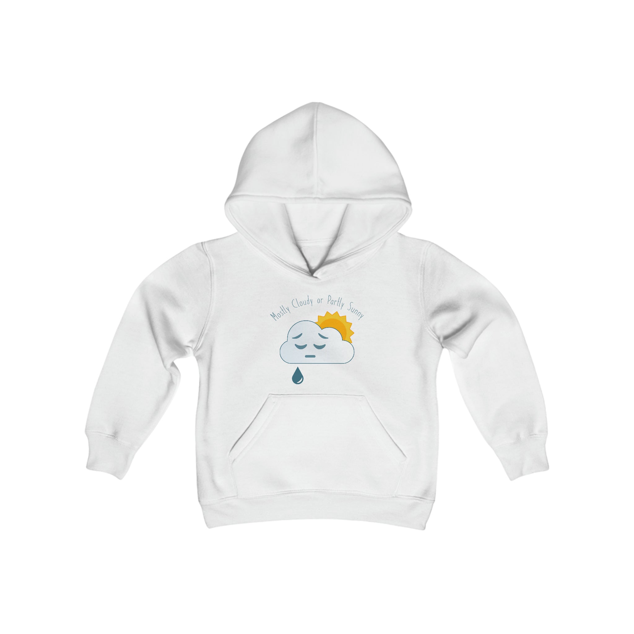 Mostly Cloudy Children's Hoodie 
