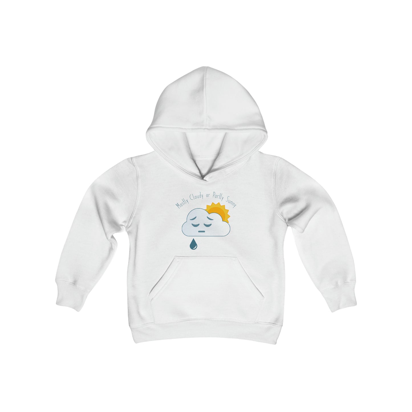 Mostly Cloudy Children's Hoodie