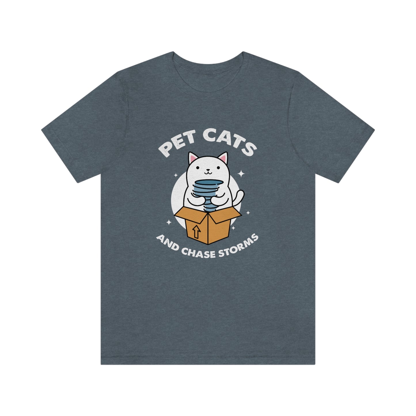 Pet Cats and Chase Storms Tee