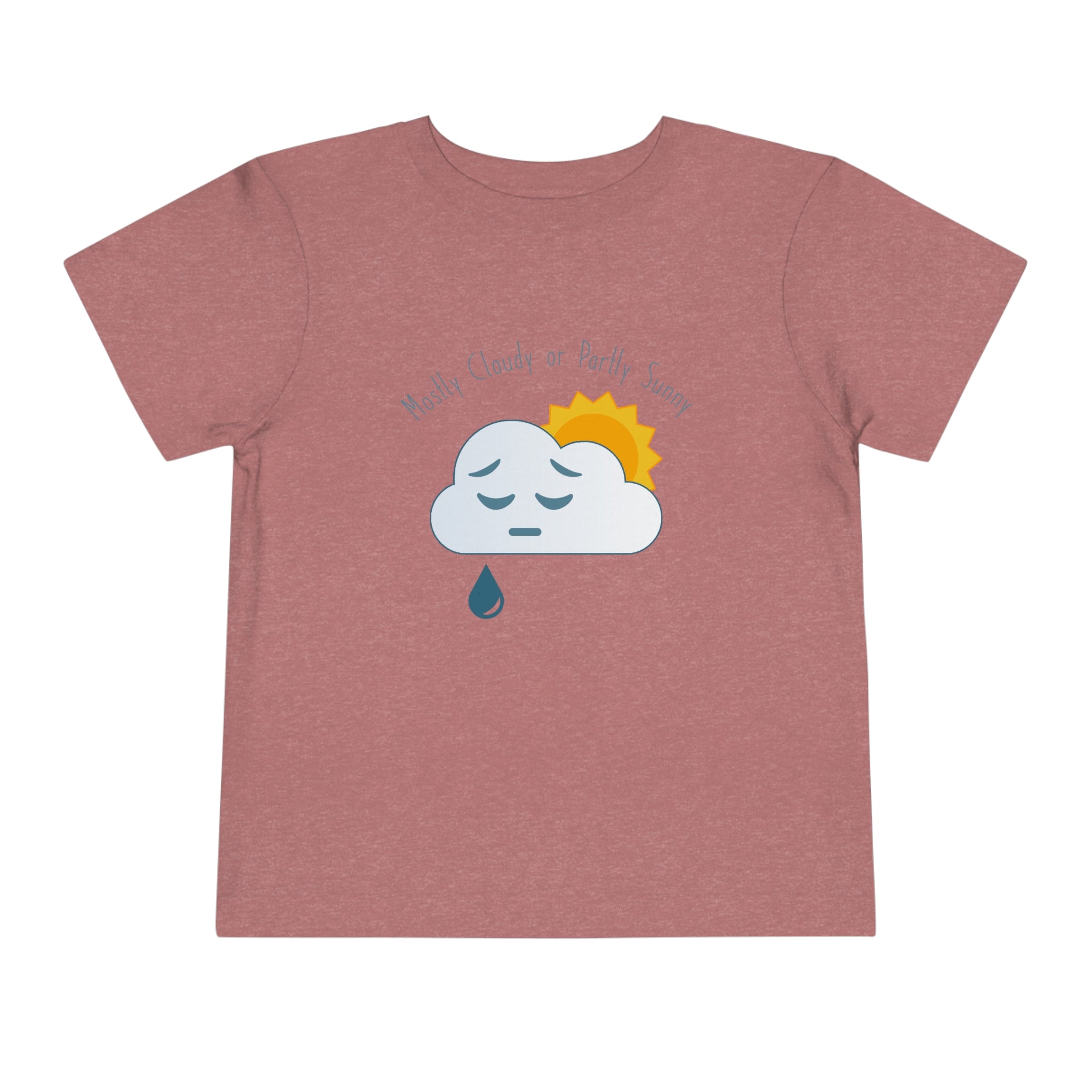 Mostly Cloudy Toddler Tee 