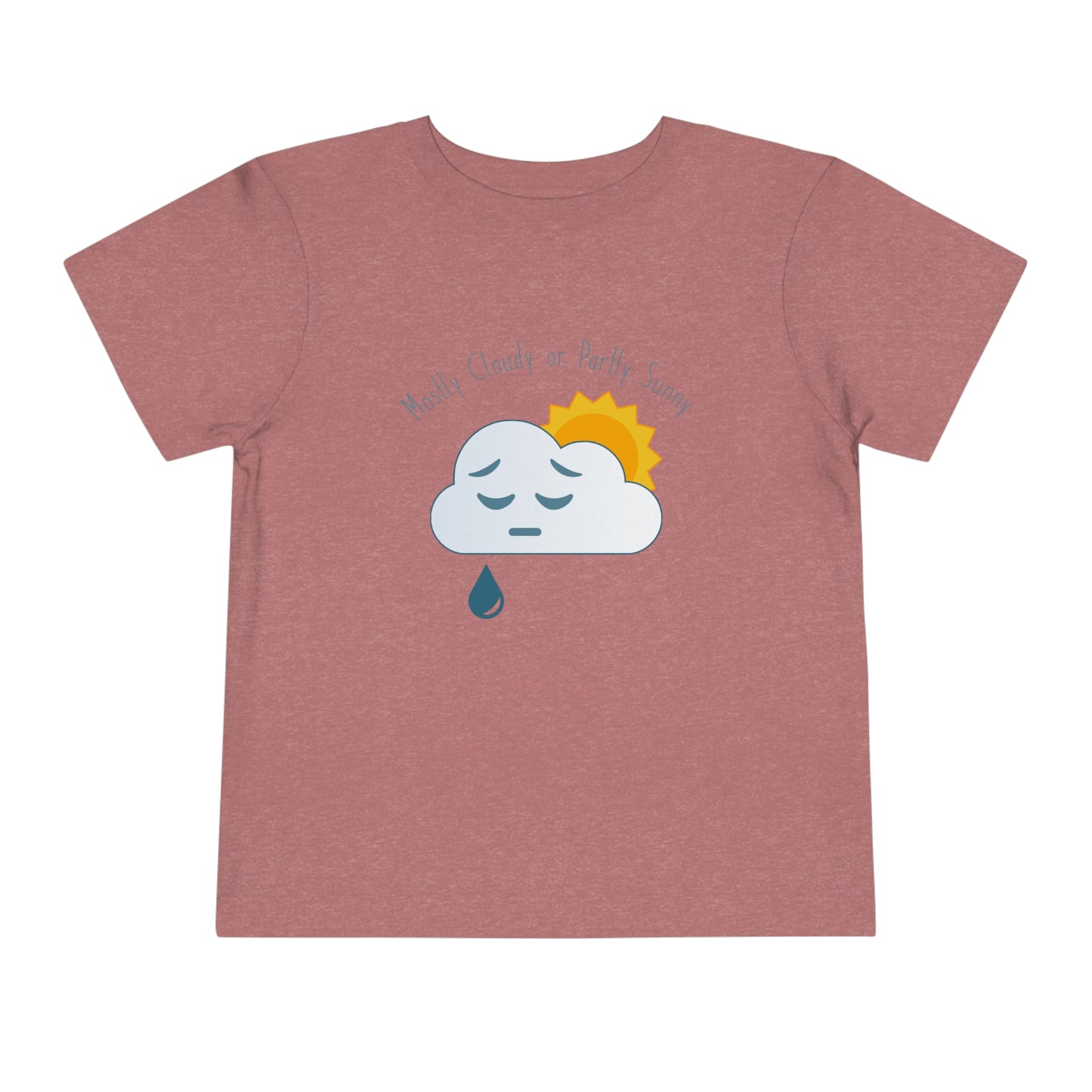 Mostly Cloudy Toddler Tee