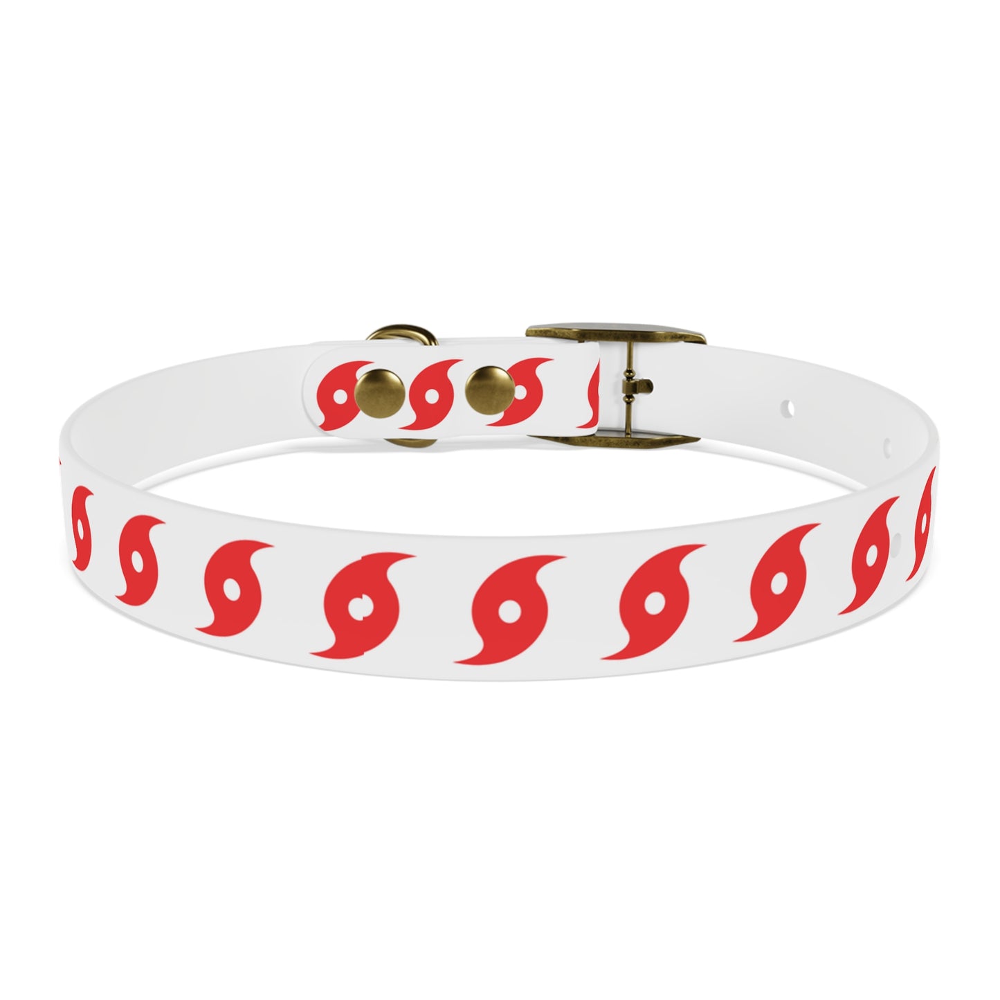 Hurricane Icon (Red) Dog Collar